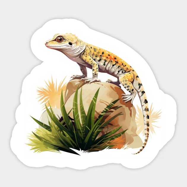 Leopard Gecko Sticker by zooleisurelife